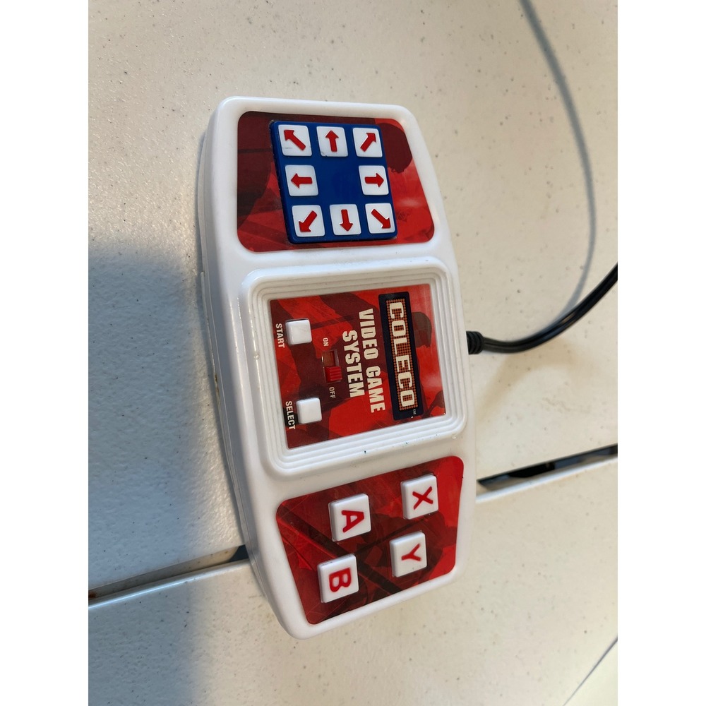Collecto Video Game System Plug and Play Retro Handheld TV Controller White